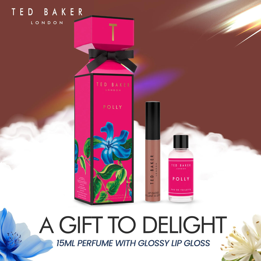 Ted Baker Polly Cracker Gift Set 15ml EDT + 8ml Lipgloss