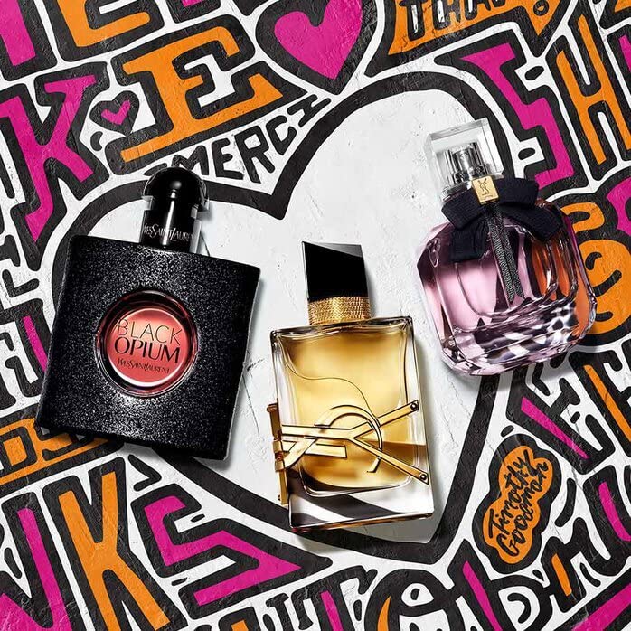 Yves Saint Laurent Black Opium 2 Piece Gift Set: Eau De Parfum 30ml - Mascara 2ml - Gift Set at MyBeautyBoutique by Yves Saint Laurent