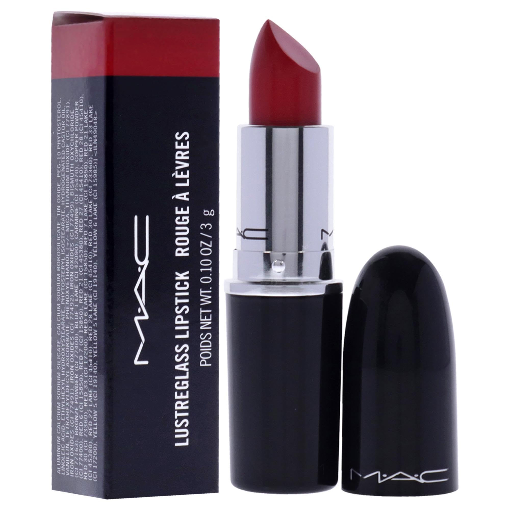 MAC Lustreglass Lipstick 3g - 502 Cockney