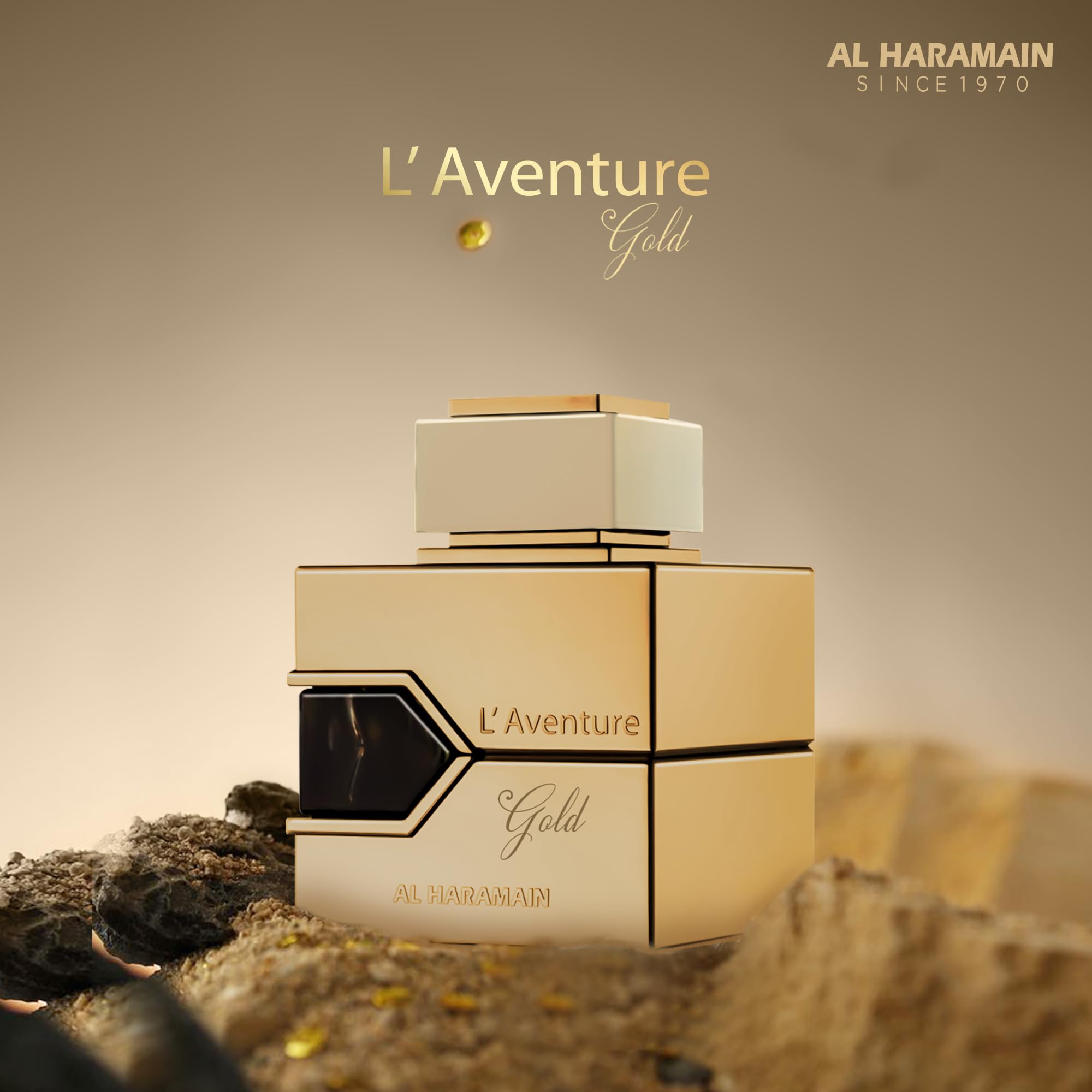 Al Haramain L'Aventure Gold Eau de Parfum 100ml Spray