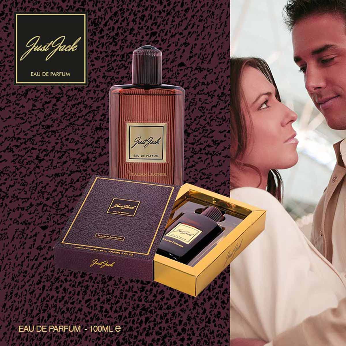 Just Jack Italian Leather Eau de Parfum 100ml Spray - Fragrance at MyBeautyBoutique by Just Jack