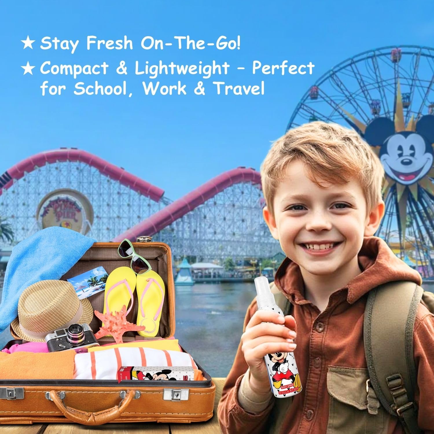 Disney Mickey Mouse Cool Cologne Spray 200ml