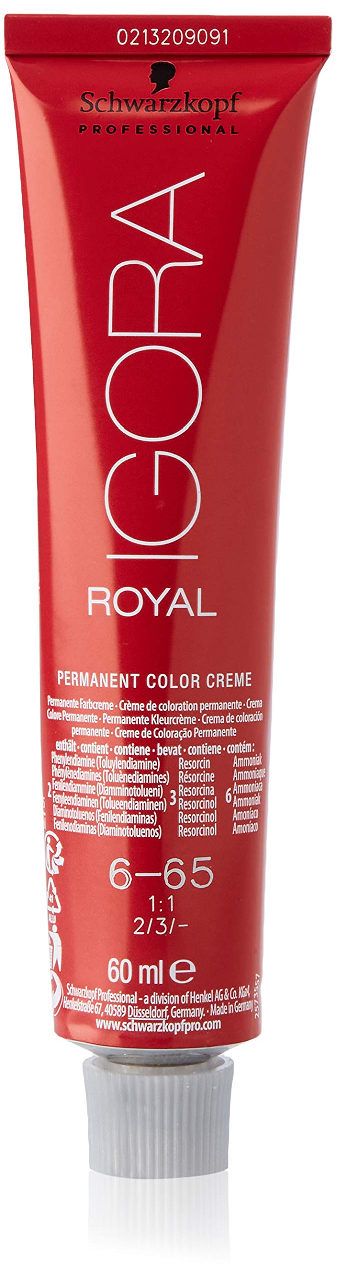 Schwarzkopf Igora Royal Permanent Color Creme 60ml - 6-65