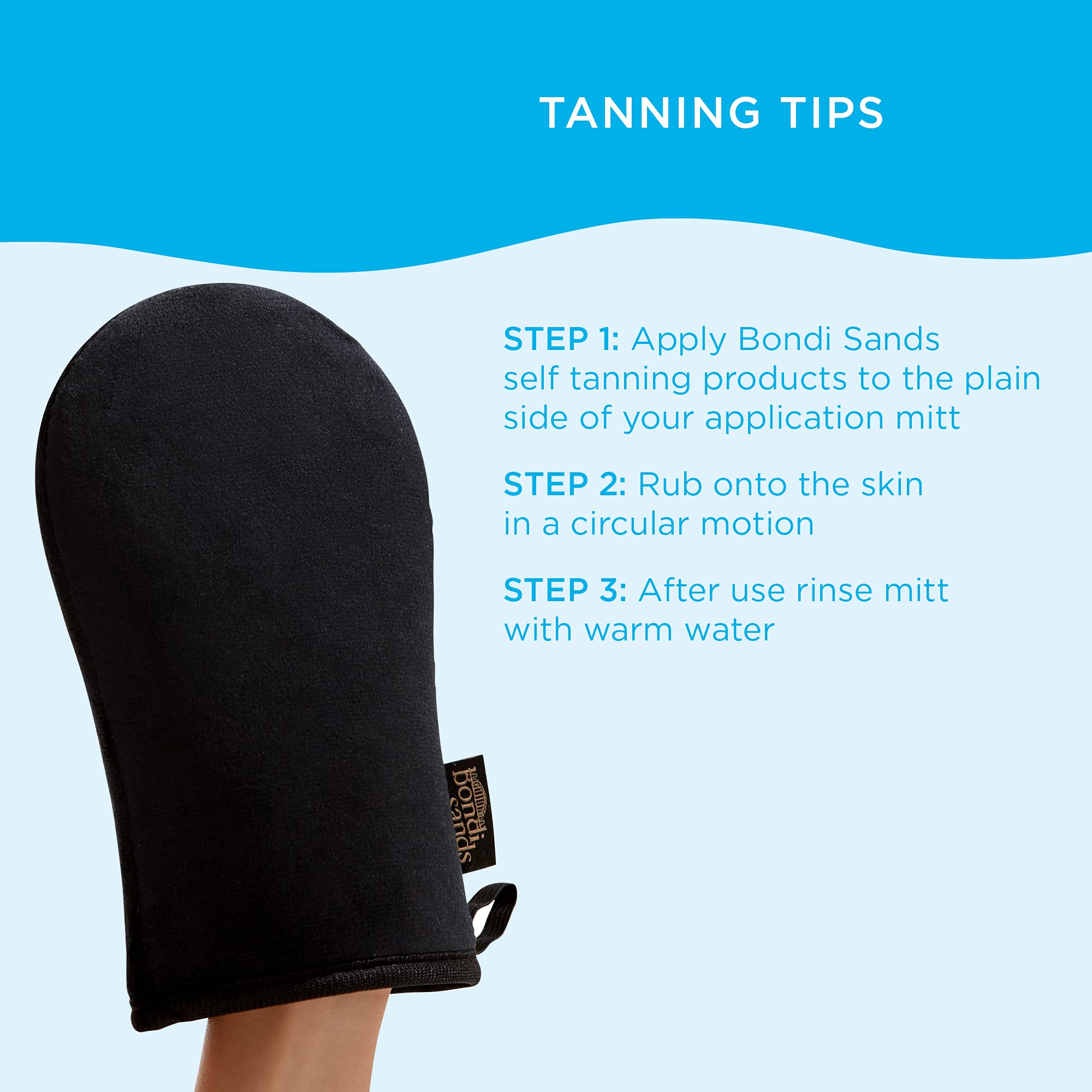Bondi Sands Reusable Self Tan Application Mitt - Black