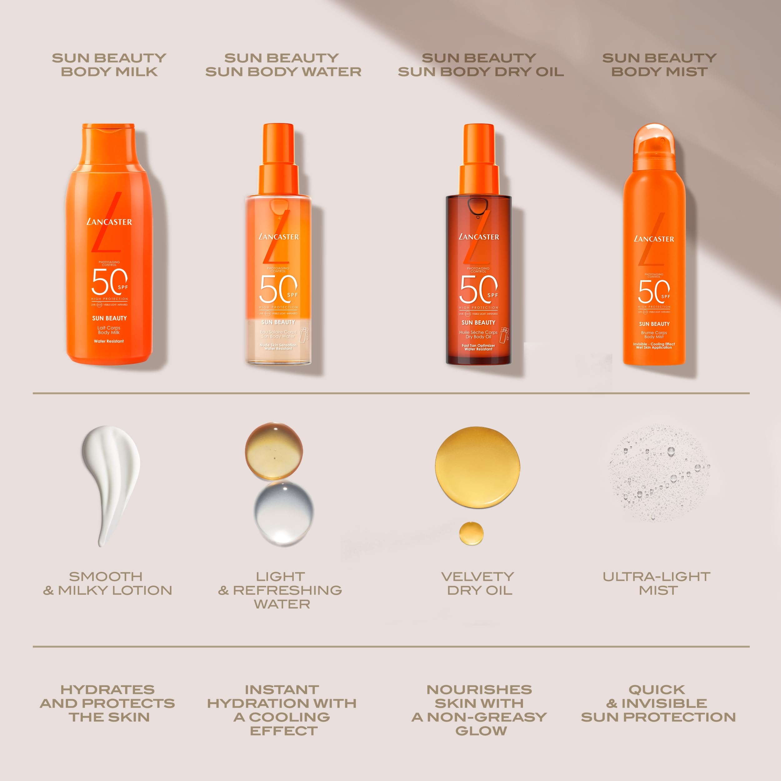 Lancaster Sun Beauty Solar Body Water SPF50 - 100ml Spray