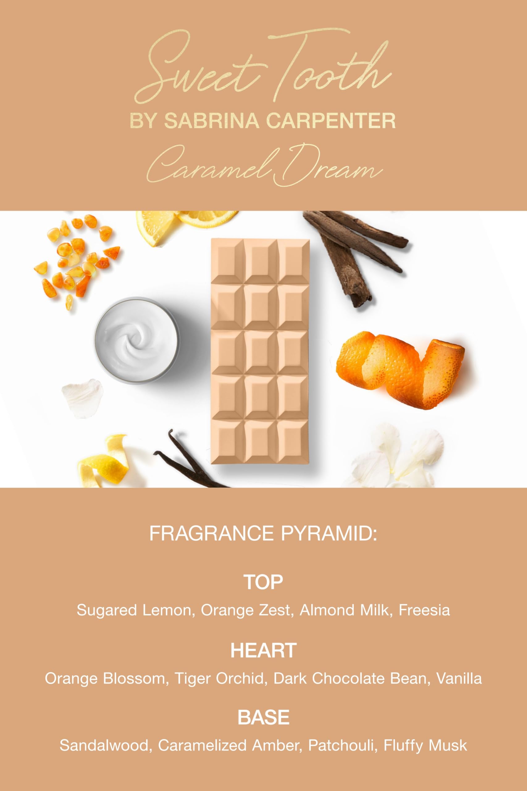 Sabrina Carpenter Sweet Tooth Caramel Dream Eau de Parfum 30ml Spray
