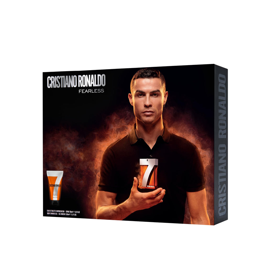 Cristiano Ronaldo Cr7 Fearless 2 Piece Gift Set: Eau de Toilette 30ml - Shower Gel 150ml - Gift Set at MyBeautyBoutique by Cristiano Ronaldo