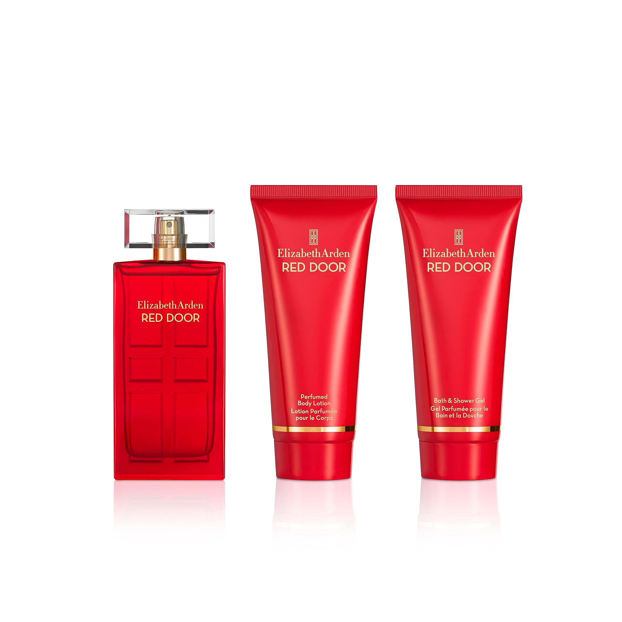 Elizabeth Arden Red Door 3 Piece Gift Set: Eau de Toilette 30ml - Body Lotion 50ml - Bath And Shower Gel 50ml - Sets at MyBeautyBoutique by Elizabeth Arden