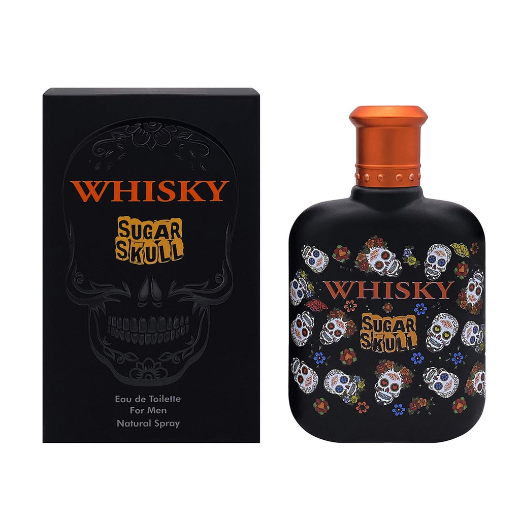 Evaflor Whisky Sugar Skull Eau De Toilette 100ml - Eau de Toilette at MyBeautyBoutique by Whisky