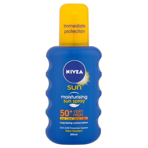 Nivea Sun Moisturising Spray SPF50+ 