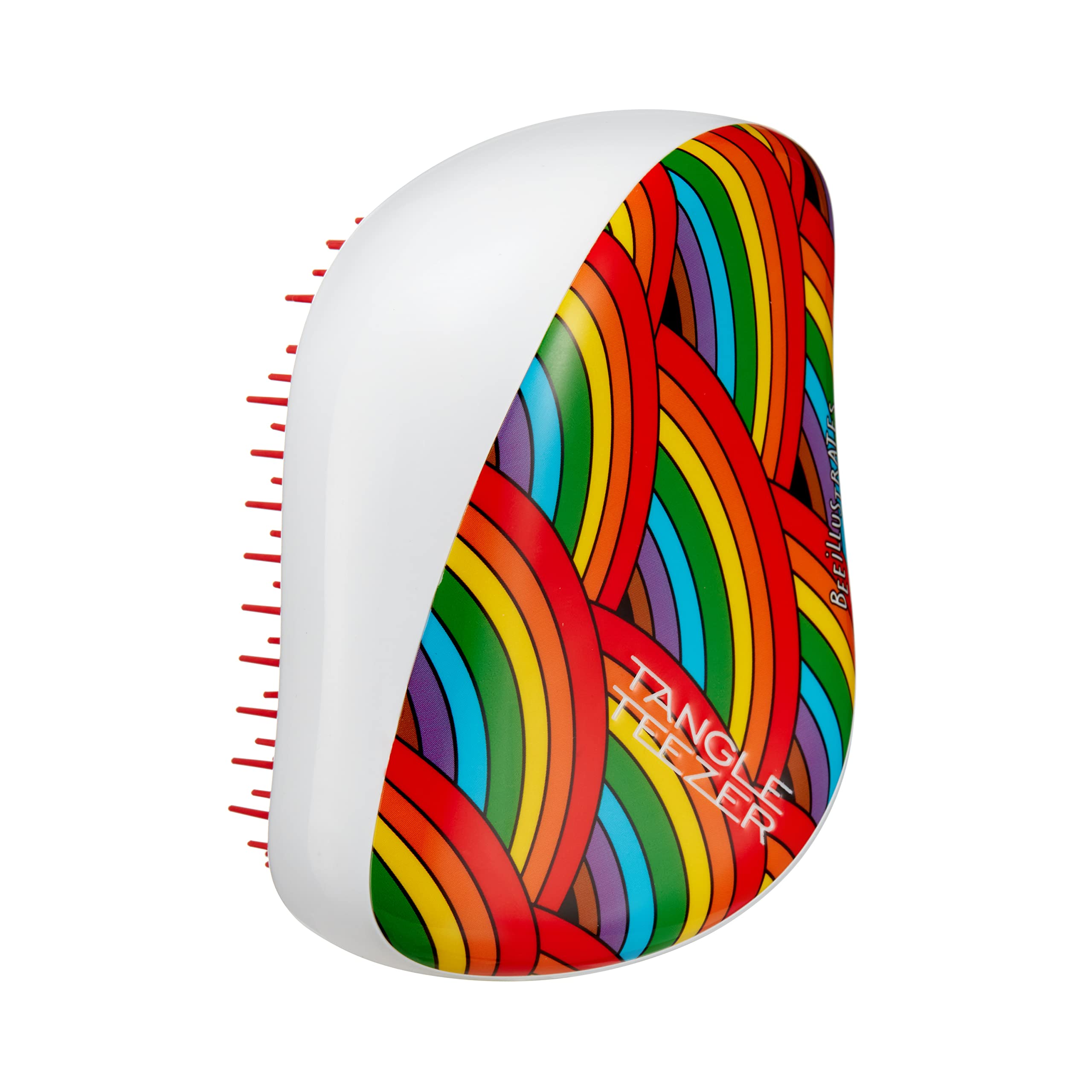 Tangle Teezer Compact Styler Detangling Hair Brush - Rainbow Galore