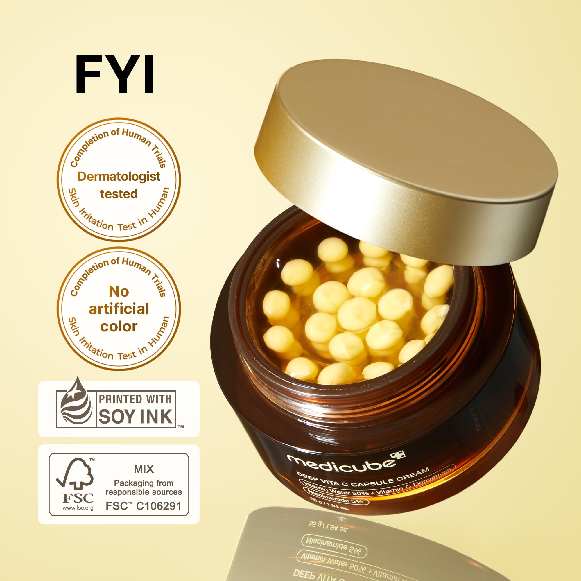 Medicube Deep Vitamin C Capsule Cream 55g