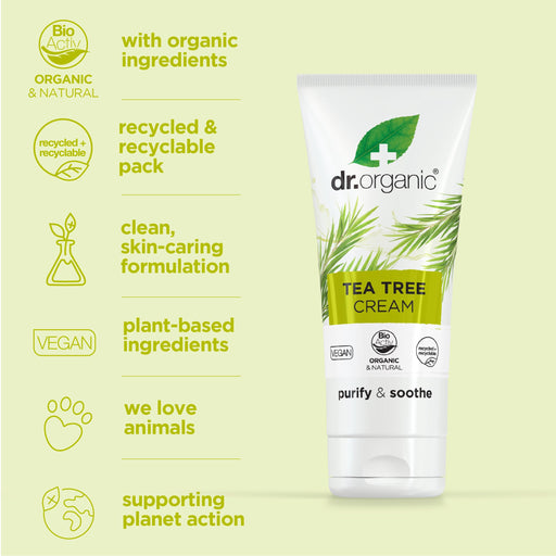 Dr Organic Tea Tree Cream