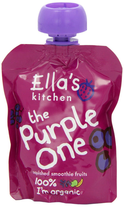 Ella's Kitchen Smoothie Fruit The Purple One 12 Pack