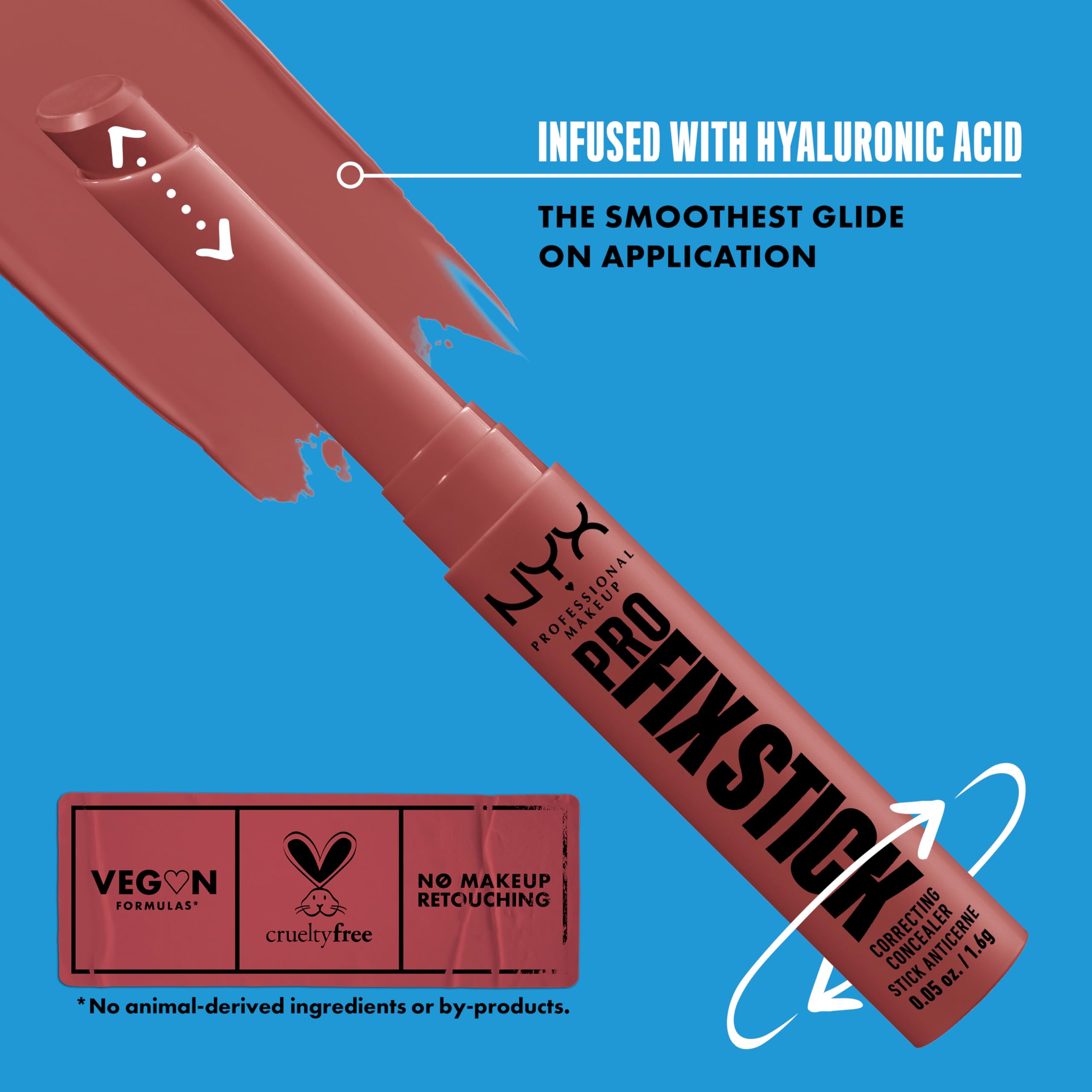 NYX Professional Makeup Pro Fix Stick Colour Correcting Concealer 1.6g - Yellow