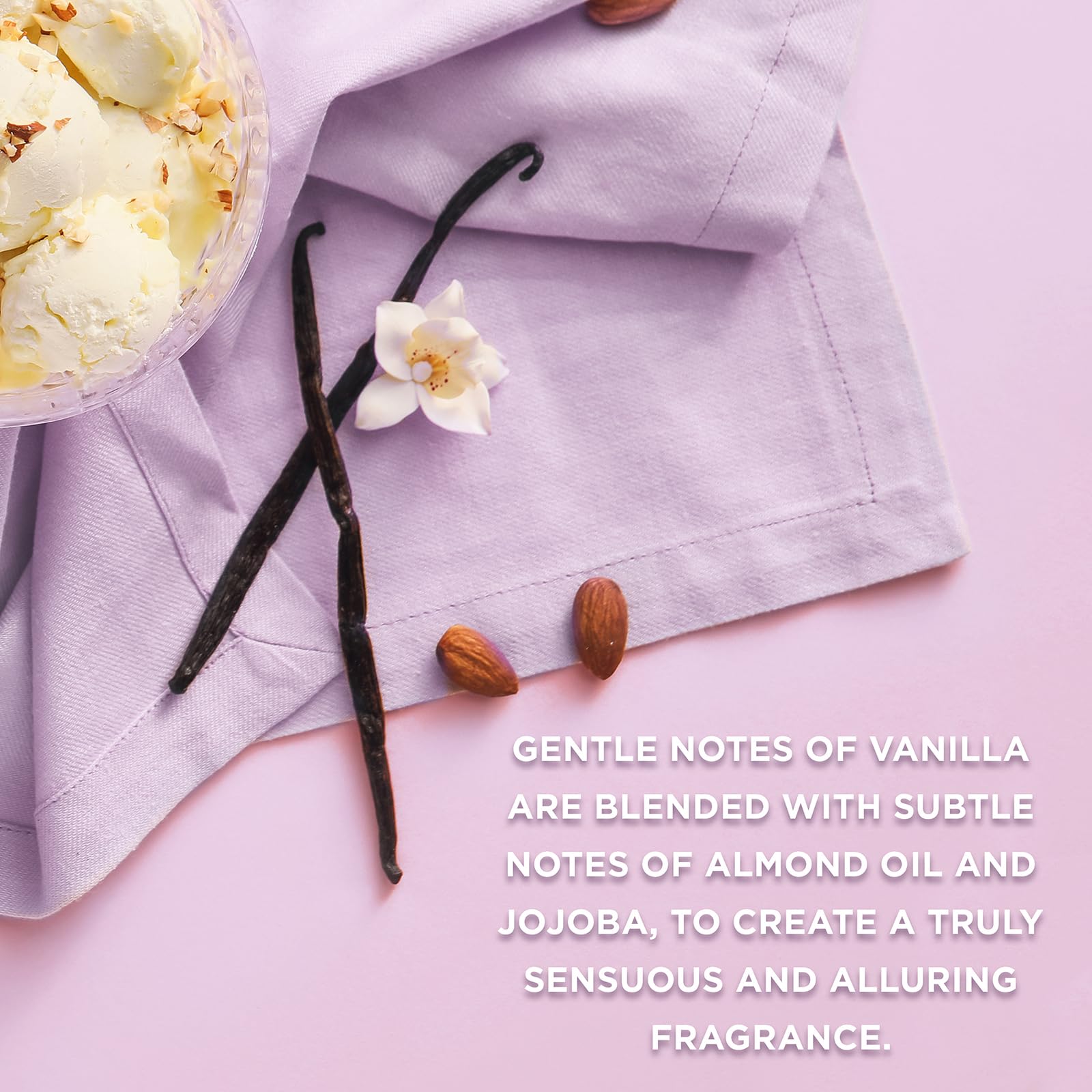 Baylis & Harding Jojoba, Vanilla & Almond Oil Gift Set 300ml Hand Wash + 300ml Body Lotion