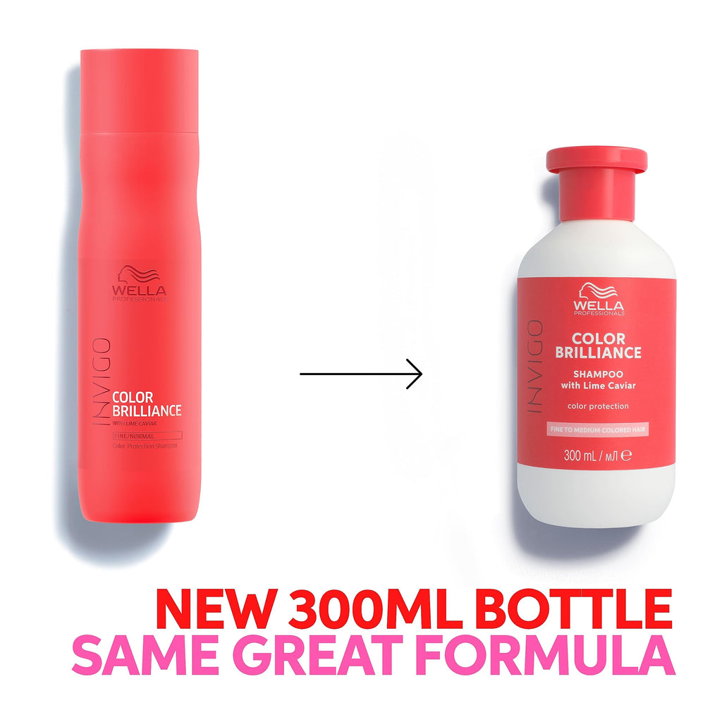 Wella Colour Brilliance Shampoo 300ml - Fine Hair