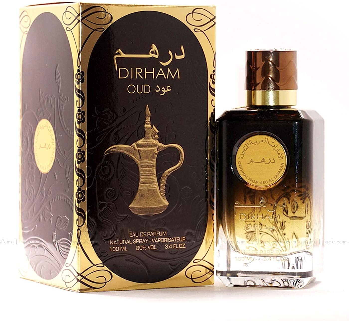 Ard Al Zaafaran Dirham Oud Eau de Parfum 100ml Spray