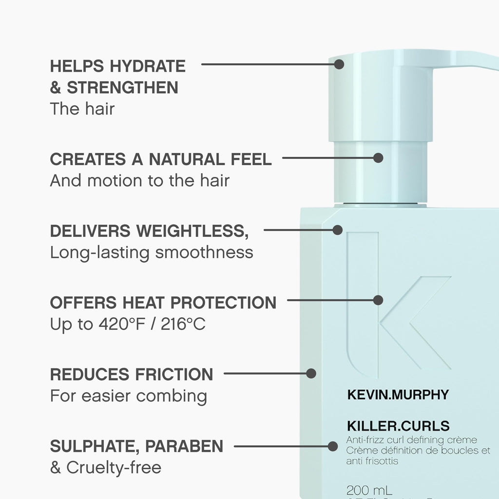 Kevin Murphy Killer Curls Anti-Frizz Curl Defining CrÃ¨me 200ml