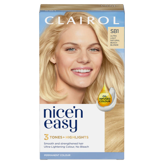 Nice & Easy Care Colour Ultra Light Natural Beach Blonde SB1