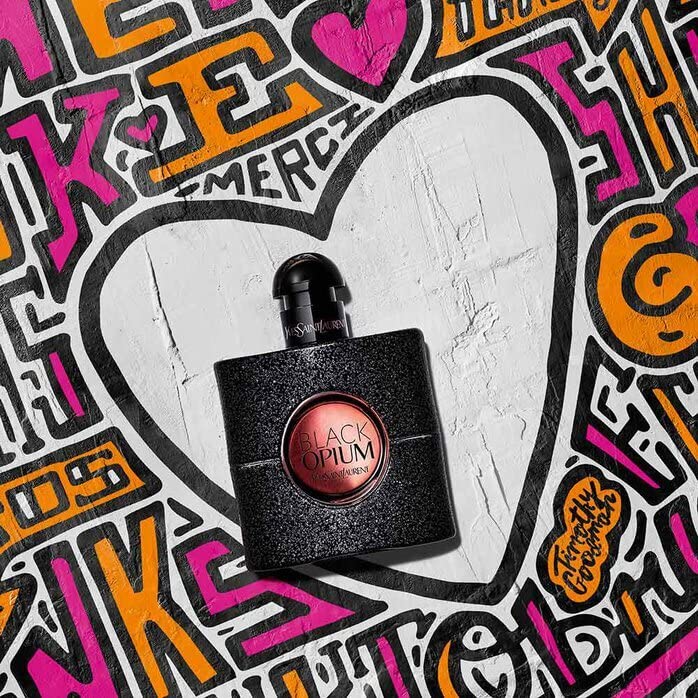 Yves Saint Laurent Black Opium 2 Piece Gift Set: Eau De Parfum 30ml - Mascara 2ml - Gift Set at MyBeautyBoutique by Yves Saint Laurent