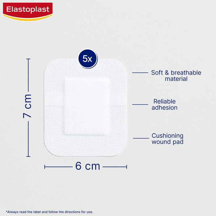 Elastoplast Sensitive XL Dressing 6x7cm