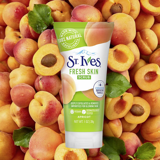 St. Ives Fresh Skin Invigorating Apricot Face Scrub 6 x 150ml