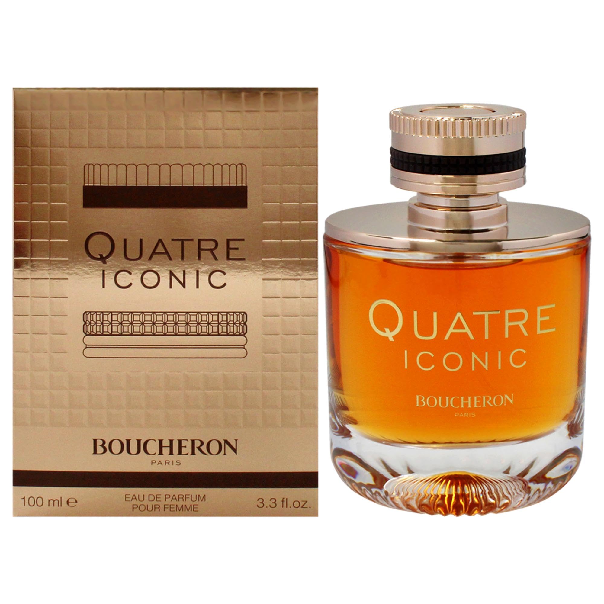 Boucheron Quatre Iconic Eau de Parfum 100ml Spray - Fragrance at MyBeautyBoutique by Boucheron