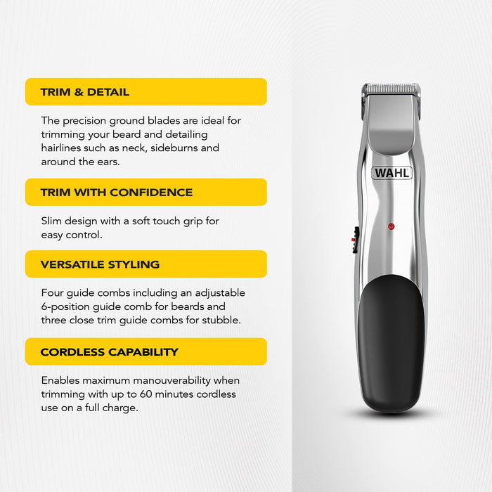 Wahl Groomsman Rechargeable Trimmer [1117]