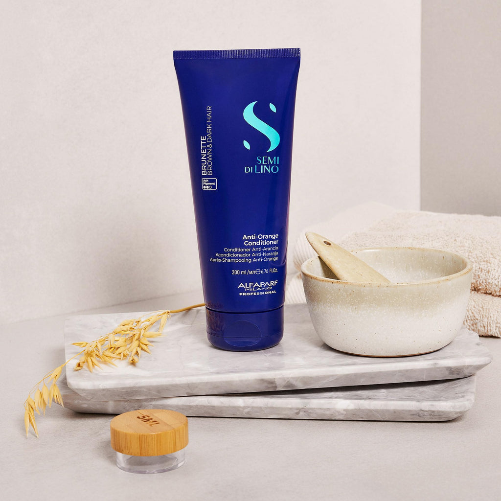 Alfaparf Semi Di Lino Brunette Anti-Orange Low Conditioner 200ml