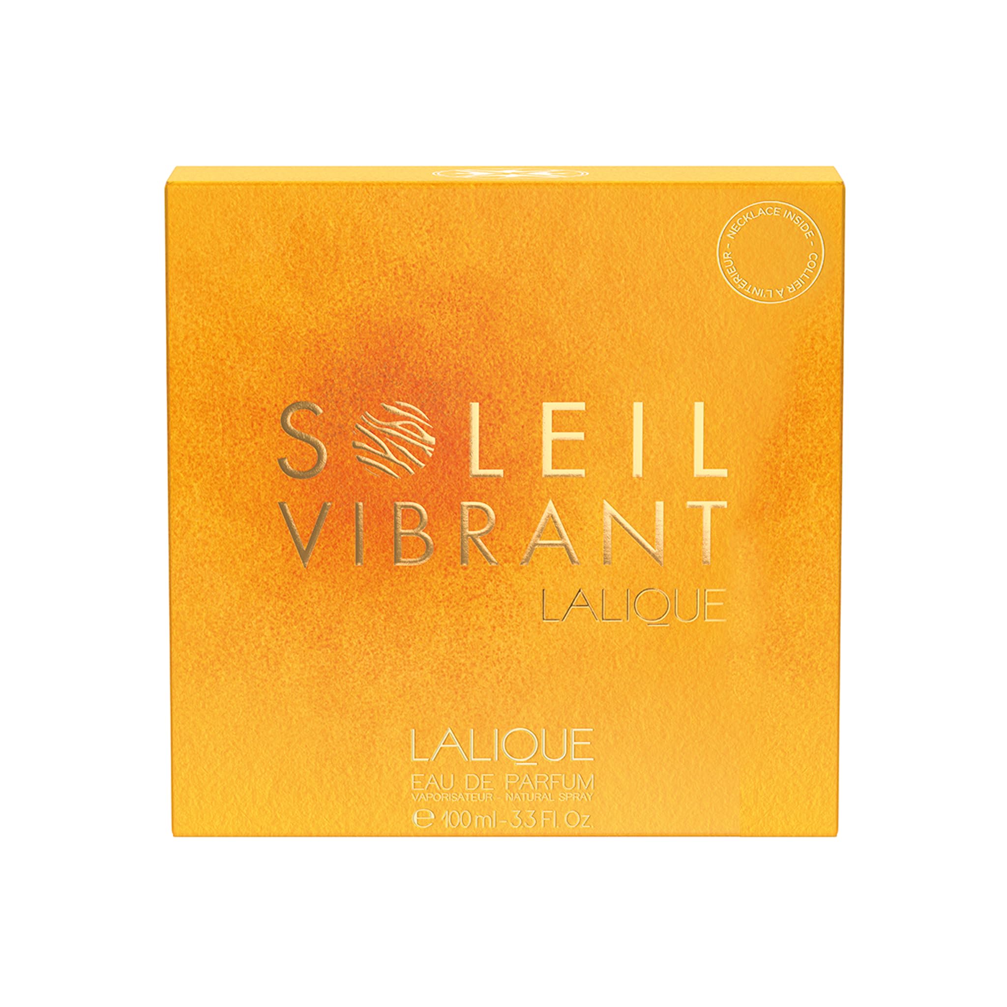 Lalique Soleil Vibrant Eau de Parfum 100ml Spray