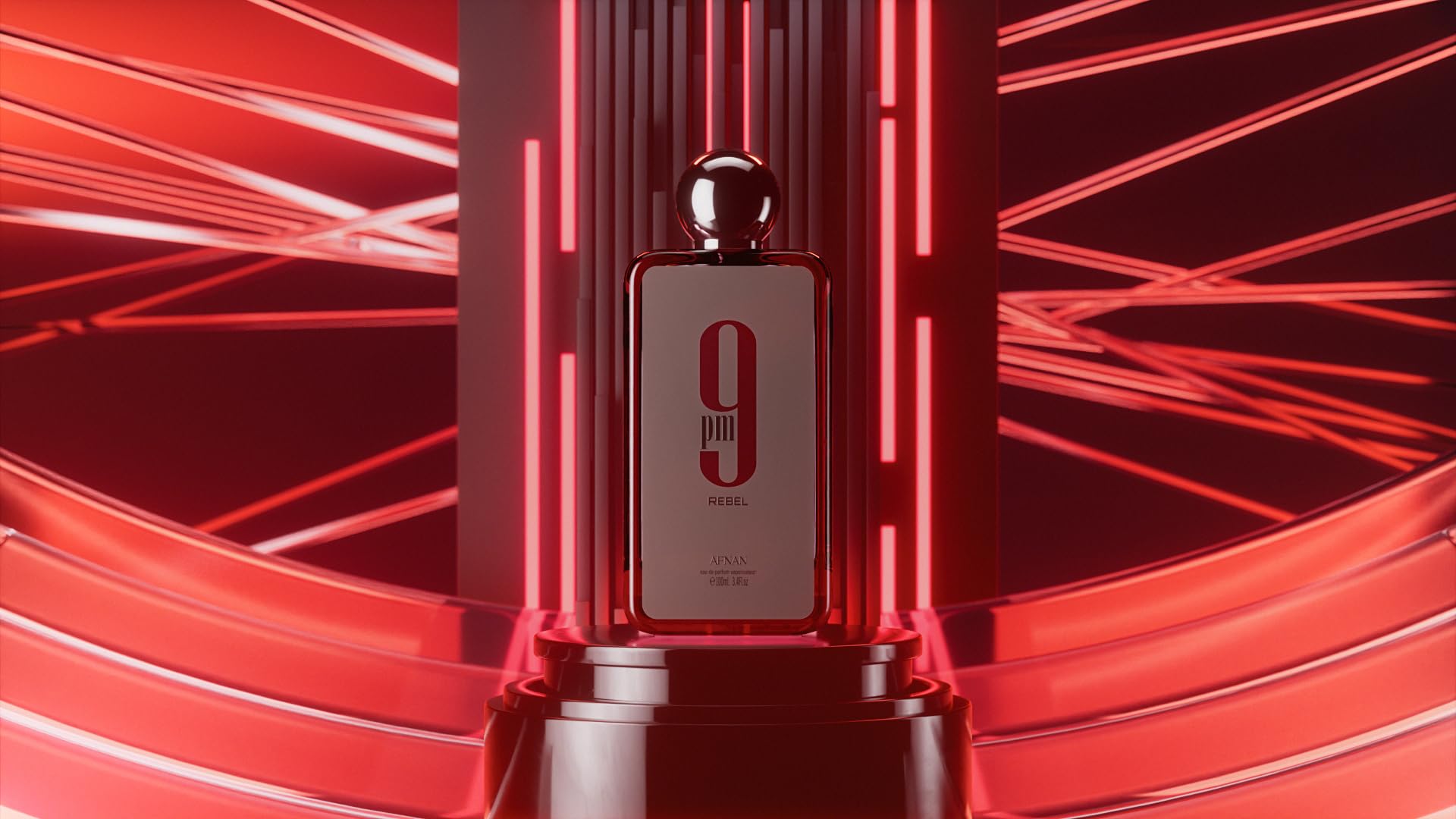 Afnan Perfumes 9PM Rebel Eau de Parfum 100ml Spray