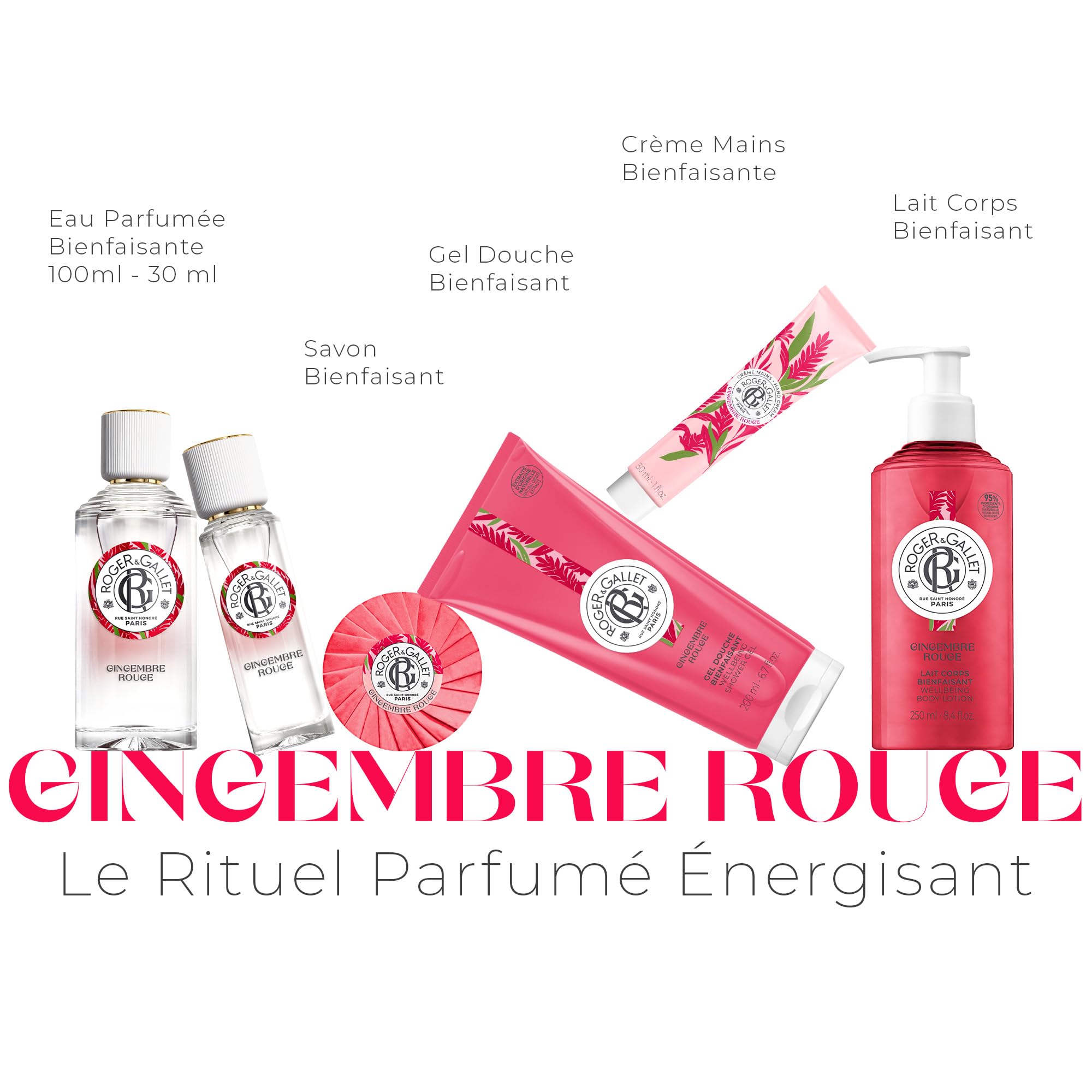 Roger  Gallet Gingembre Rouge Hand Cream 30ml