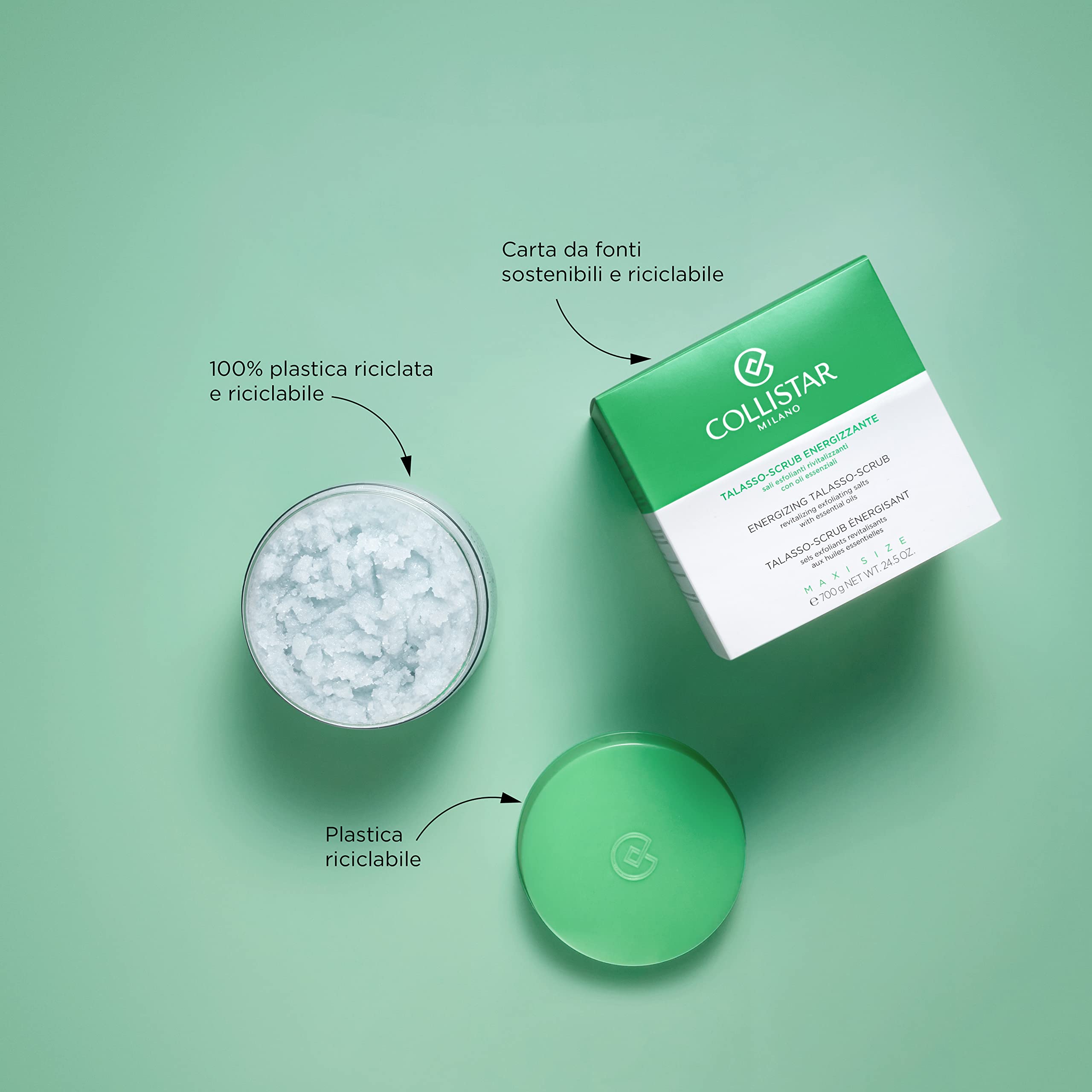 Collistar Speciale Corpo Perfetto Talasso-Scrub Revitalizing Exfoliating Salts 700g