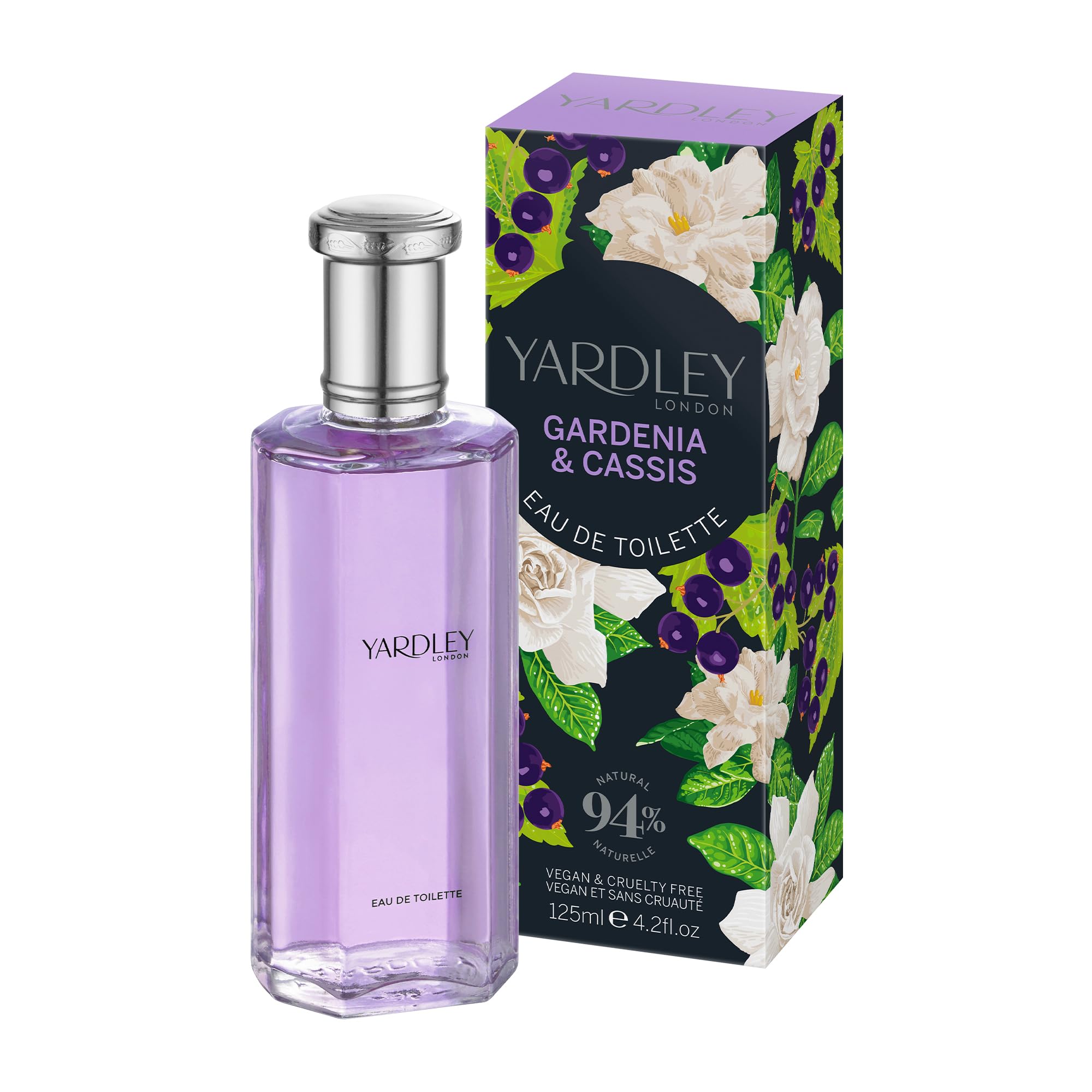 Yardley Gardenia & Cassis Eau de Toilette 125ml Spray