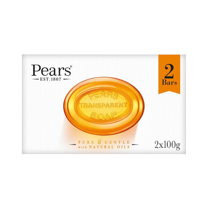 Pears Transparent Soap Pure & Gentle with Natural Oils