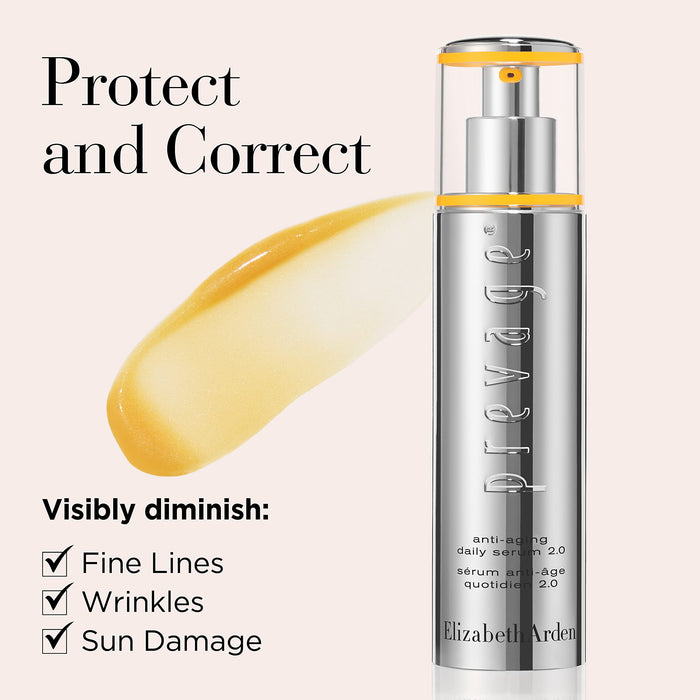 Elizabeth Arden Prevage Gift Set 50ml Prevage Anti-Aging Daily Serum 2.0 + 15ml Prevage Overnight Cream + 15ml Prevage Anti-Aging Moisture Cream SPF30 + 5ml Superstart Skin Renewal Booster