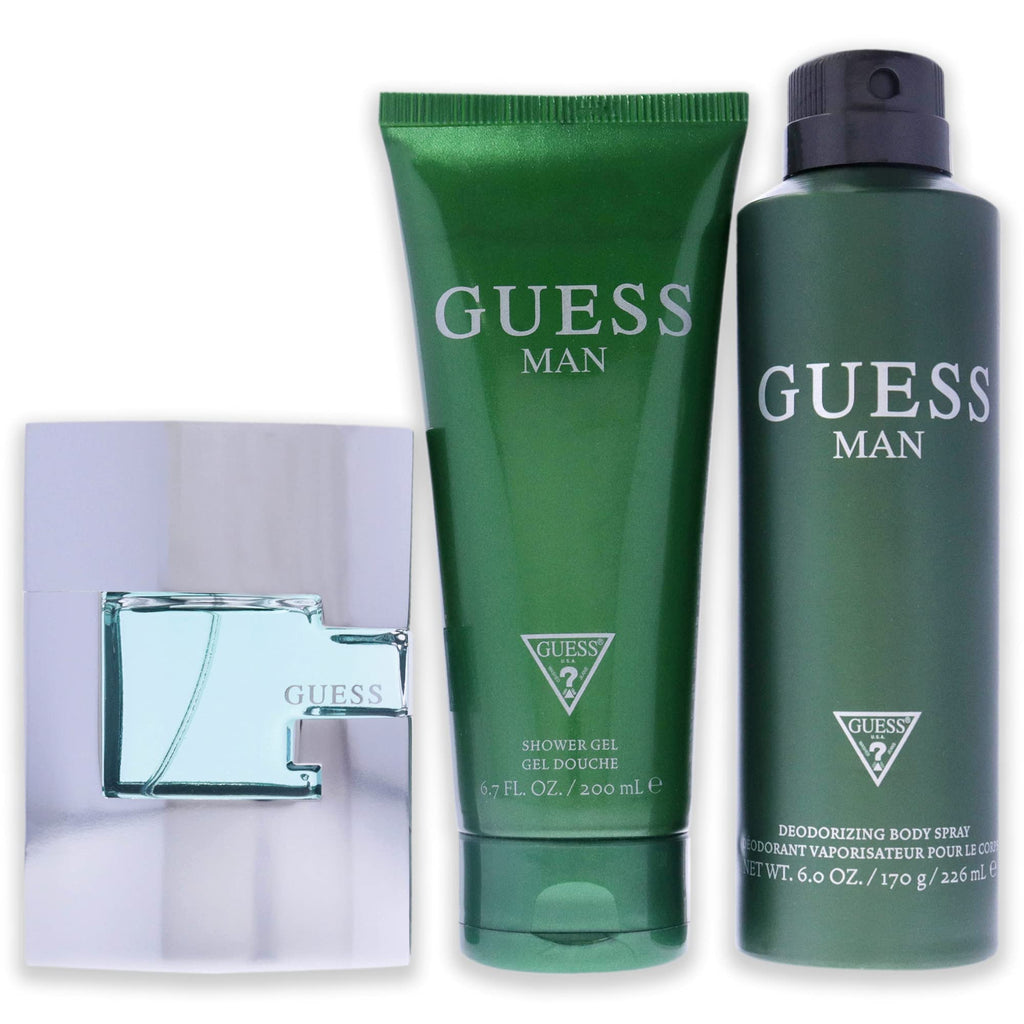 Guess Guess Man Gift Set 75ml EDT + 226ml Deodorant Spray + 200ml Shower Gel