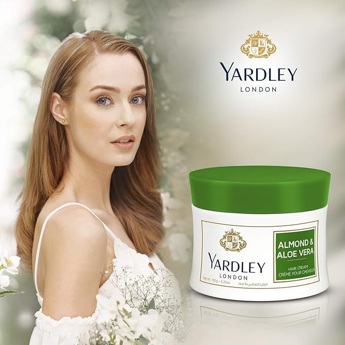 Yardley Almond & Aloe Vera Hair Cream 150g