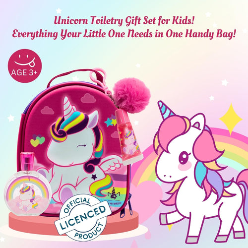 Air-Val Eau My Unicorn Gift Set 100ml EDT + Lip Gloss + Bag
