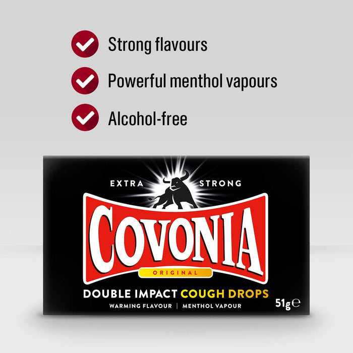 Covonia Cough Lozenges Strong Original