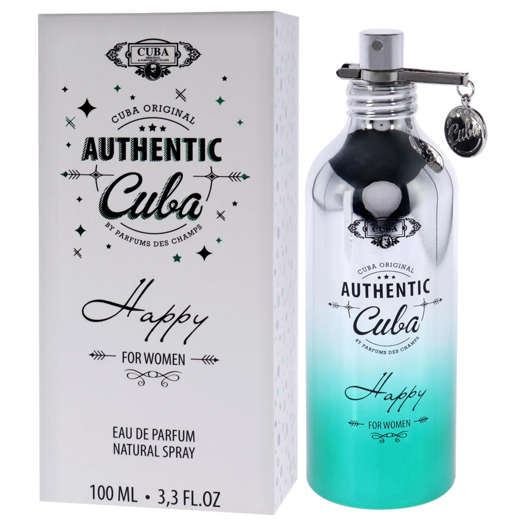 Cuba Authentic Happy Eau de Parfum 100 ML Spray