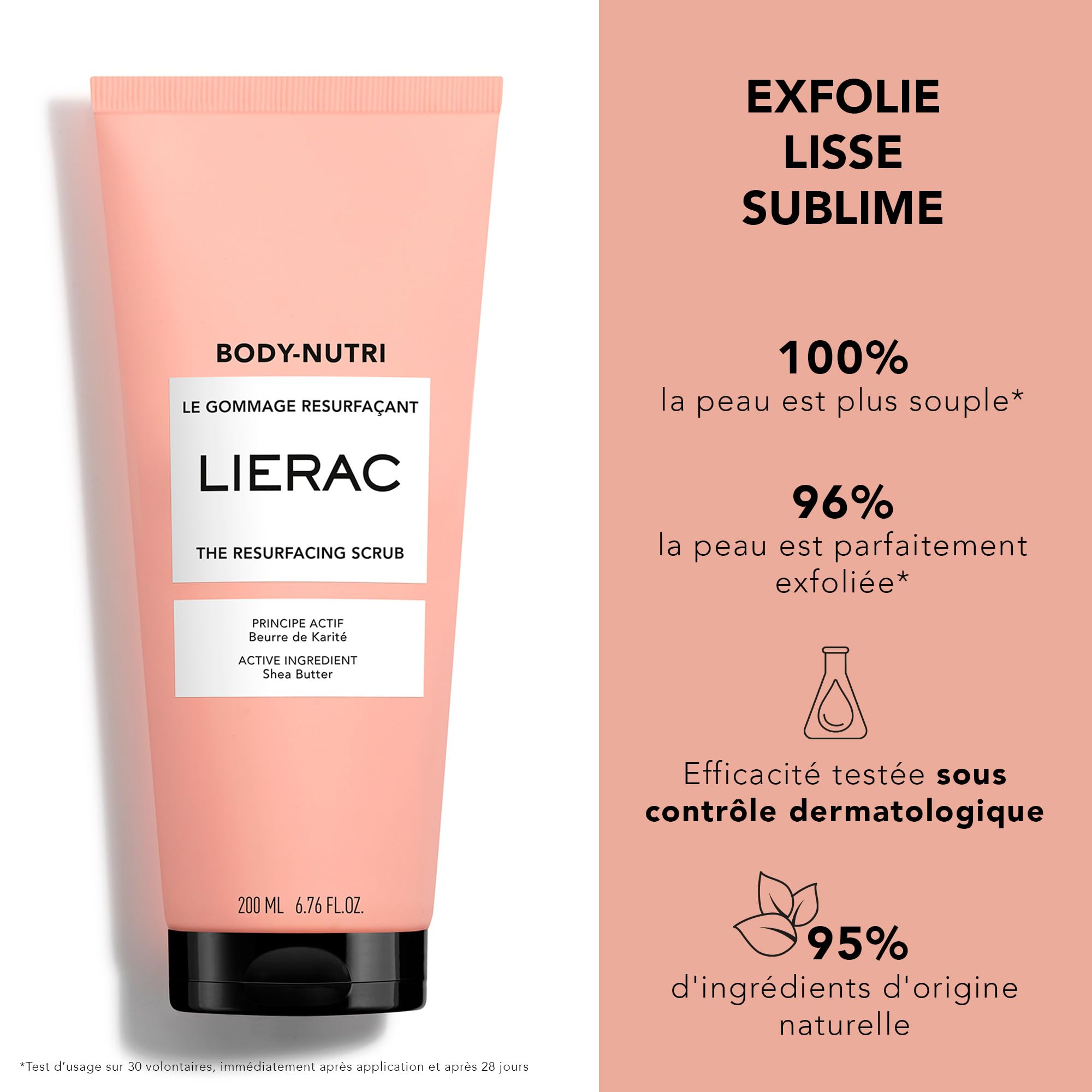 Lierac Body-Nutri The Resurfacing Scrub 200ml