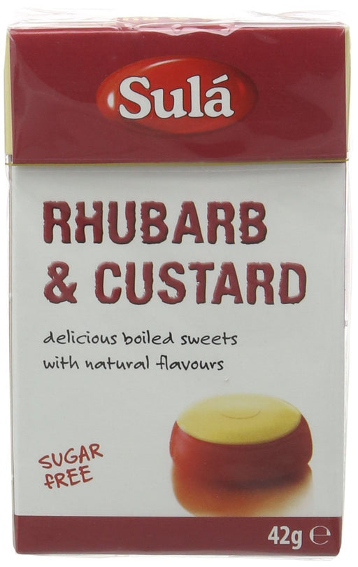 Sula Sugar-Free Rhubarb & Custard Box 14 Pack