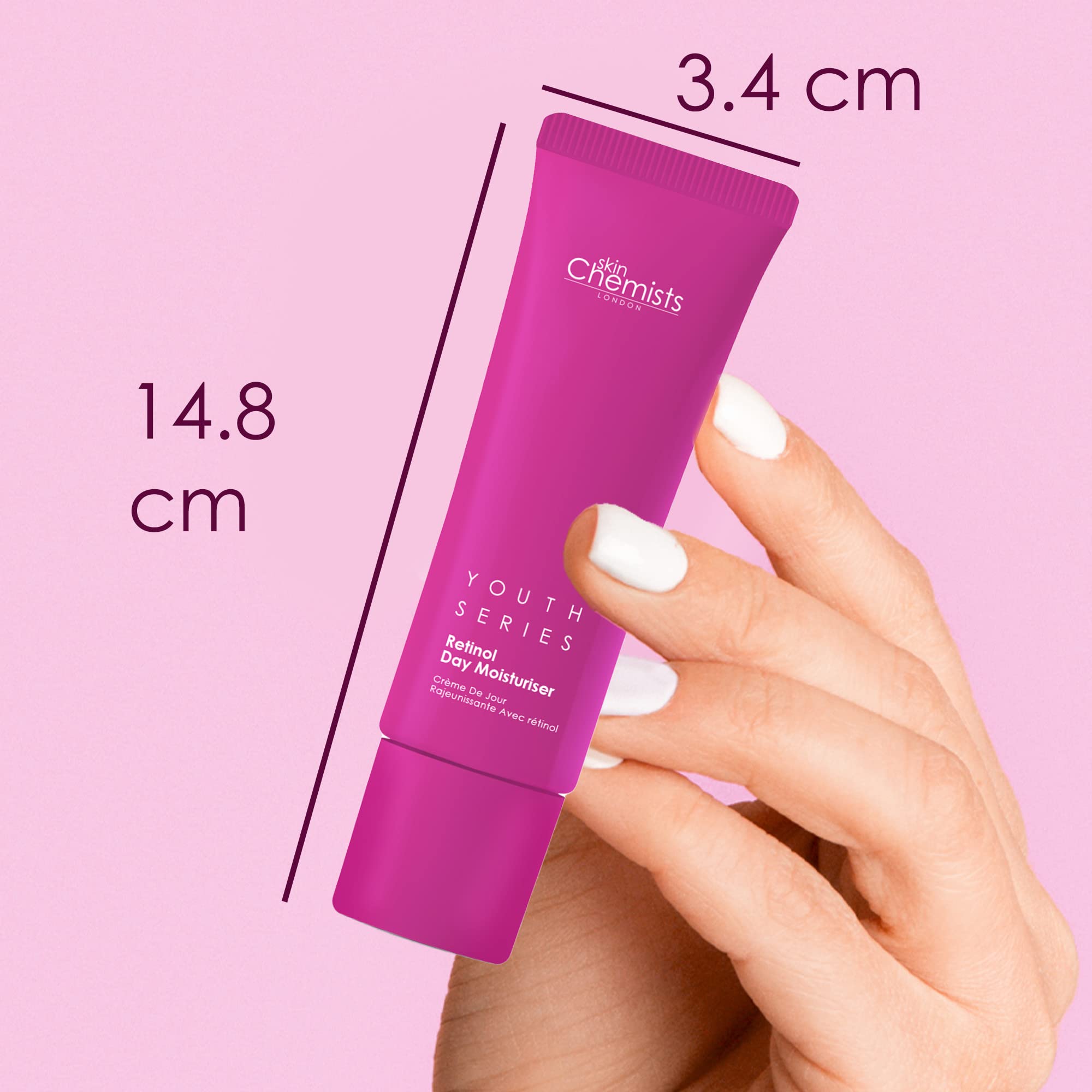 Skin Chemists Youth Series Retinol  Bakuchiol Day Moisturiser 50ml