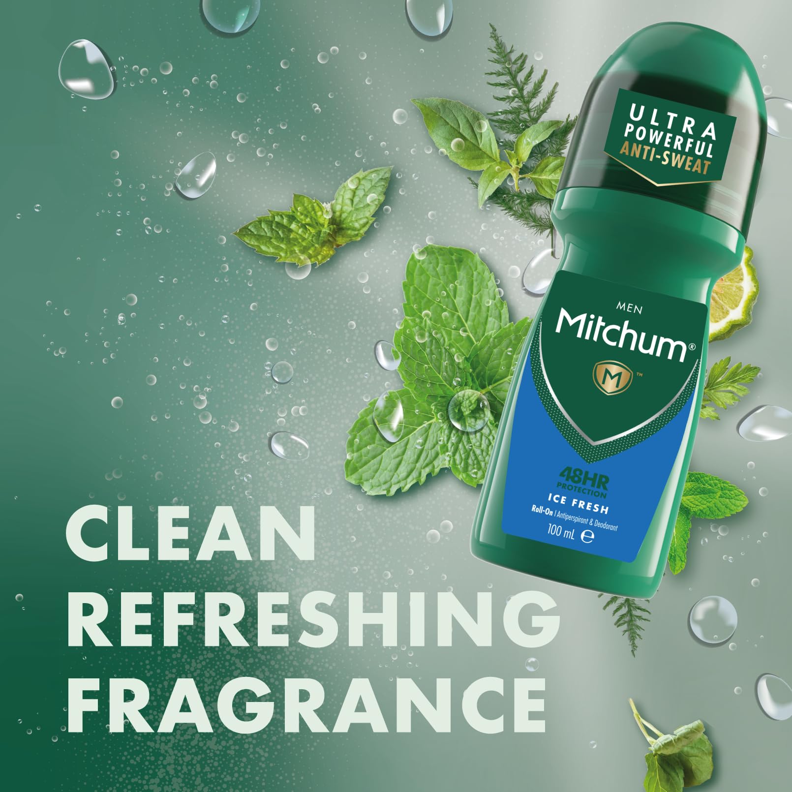 Mitchum Ice Fresh Roll-On 100ml - Deodorant at MyBeautyBoutique by Mitchum