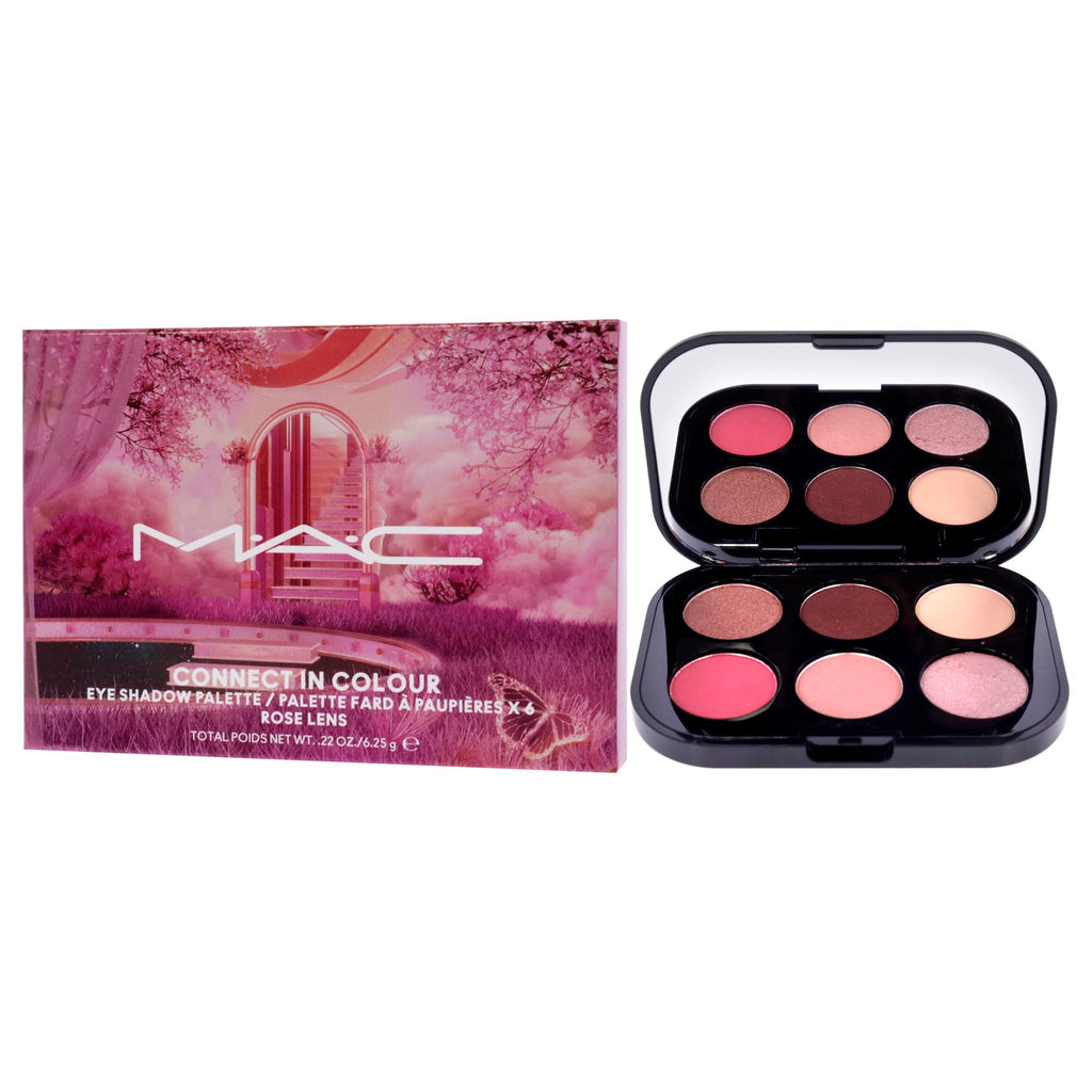 MAC Connect In Colour Eyeshadow Palette 6.25g - Rose Lens