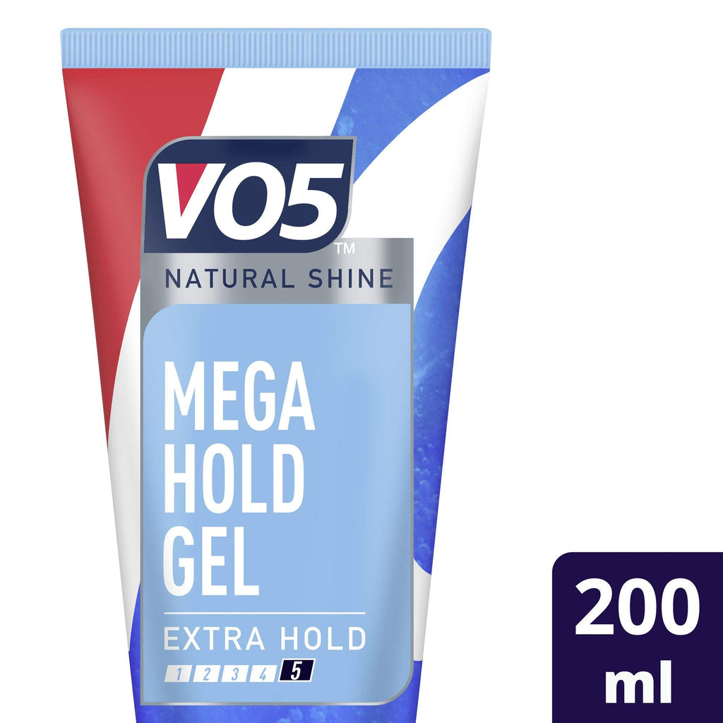 VO5 Natural Shine Mega Hold Gel 200ml - Extra Hold