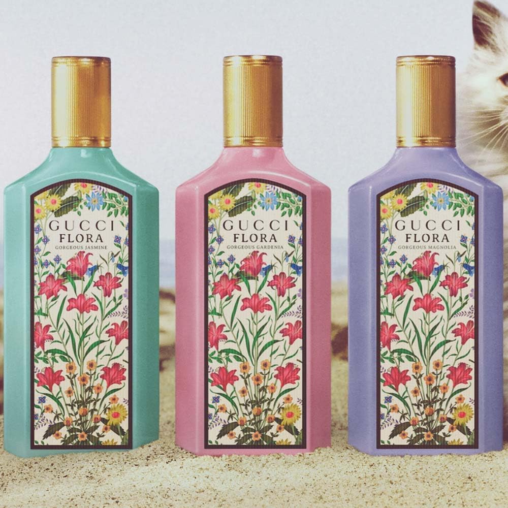 Gucci Flora Gorgeous Magnolia Eau de Parfum 100ml Spray - Eau de Perfume at MyBeautyBoutique by Gucci