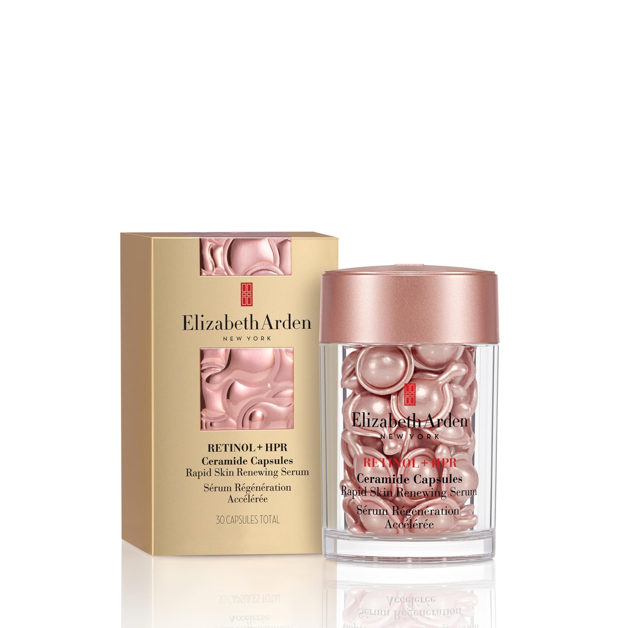 Elizabeth Arden Retinol + HPR Ceramide Capsules Rapid Skin Renewing Serum 30 Capsules